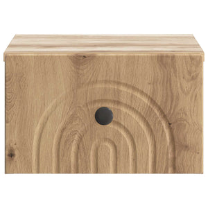 Τοίχου Κρεμαστό Κομοδίνο Artisan Δρυς 33 x 34,5 x 20 εκ - Pakobazaar