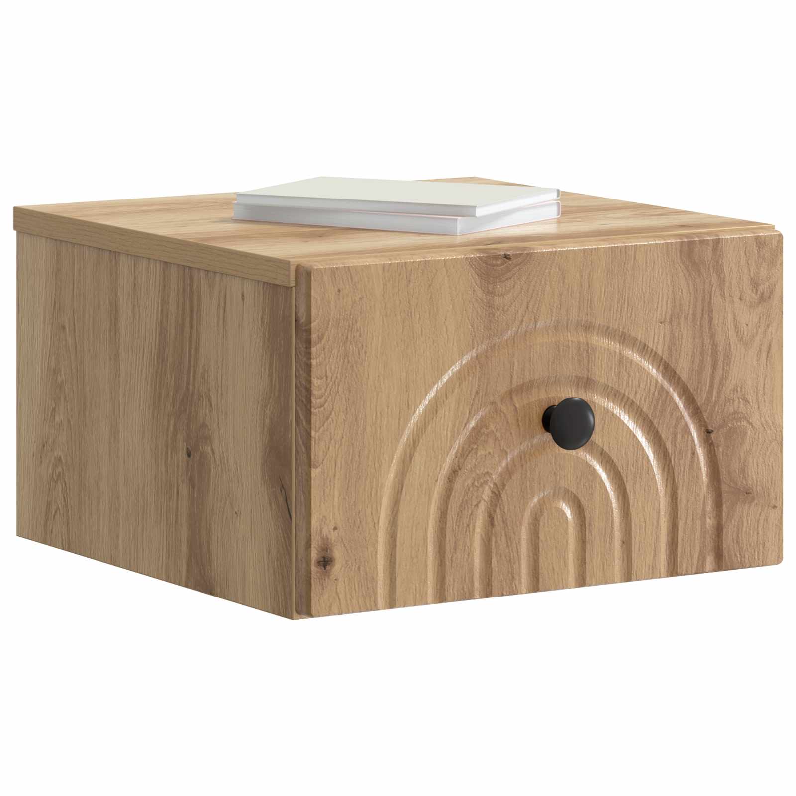 Τοίχου Κρεμαστό Κομοδίνο Artisan Δρυς 33 x 34,5 x 20 εκ - Pakobazaar