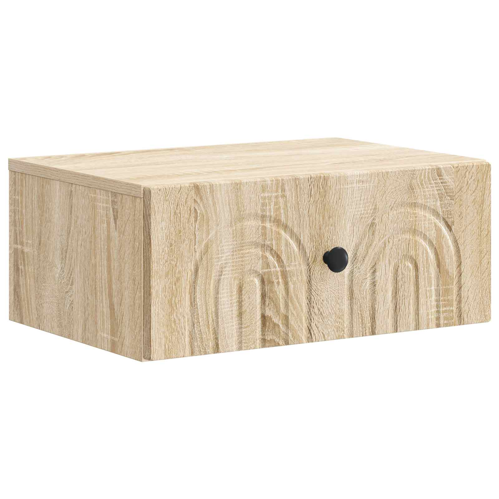 Τοίχου Κρεμαστό Κομοδίνο Sonoma Δρυς 49 x 34,5 x 20 εκ. - Pakobazaar