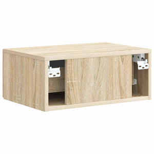 Τοίχου Κρεμαστό Κομοδίνο Sonoma Δρυς 49 x 34,5 x 20 εκ. - Pakobazaar