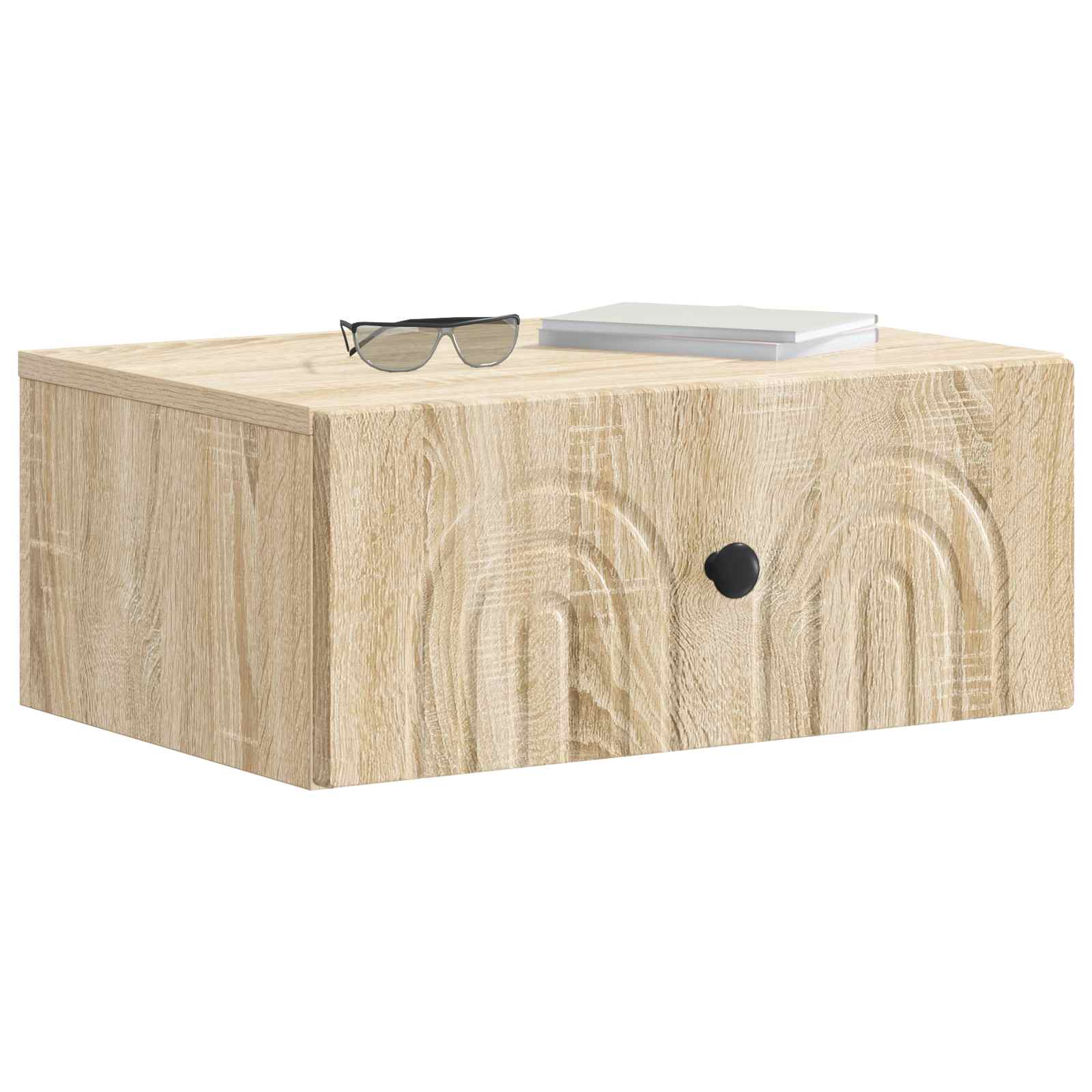 Τοίχου Κρεμαστό Κομοδίνο Sonoma Δρυς 49 x 34,5 x 20 εκ. - Pakobazaar