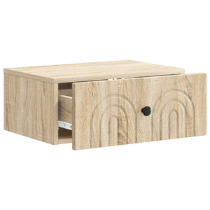 Τοίχου Κρεμαστό Κομοδίνο 2 pcs Sonoma Δρυς 49 x 34,5 x 20 εκ. - Pakobazaar