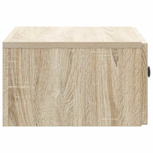 Τοίχου Κρεμαστό Κομοδίνο 2 pcs Sonoma Δρυς 49 x 34,5 x 20 εκ. - Pakobazaar