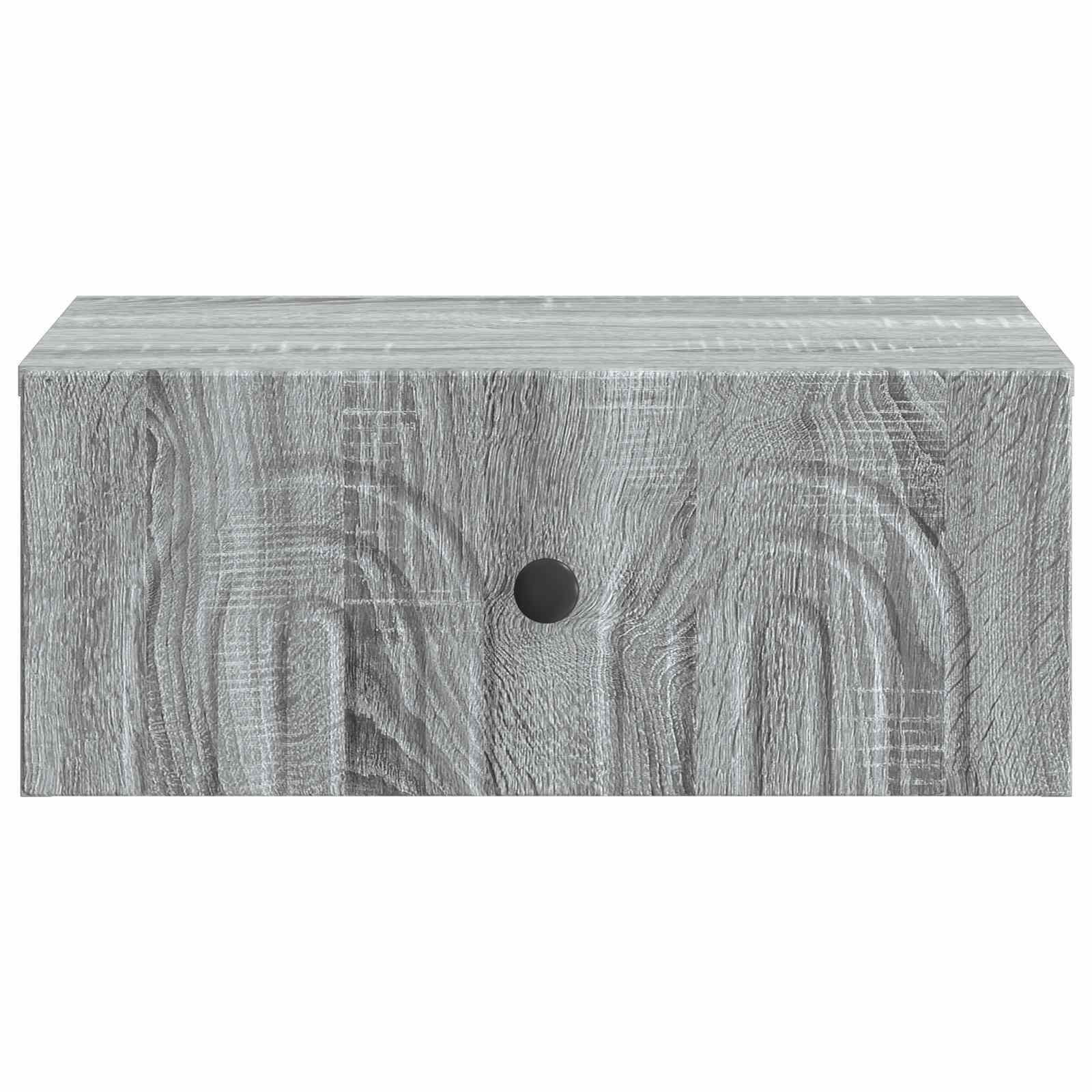 Τοίχου Κρεμαστό Κομοδίνο Γκρι Sonoma 49 x 34,5 x 20 εκ. - Pakobazaar