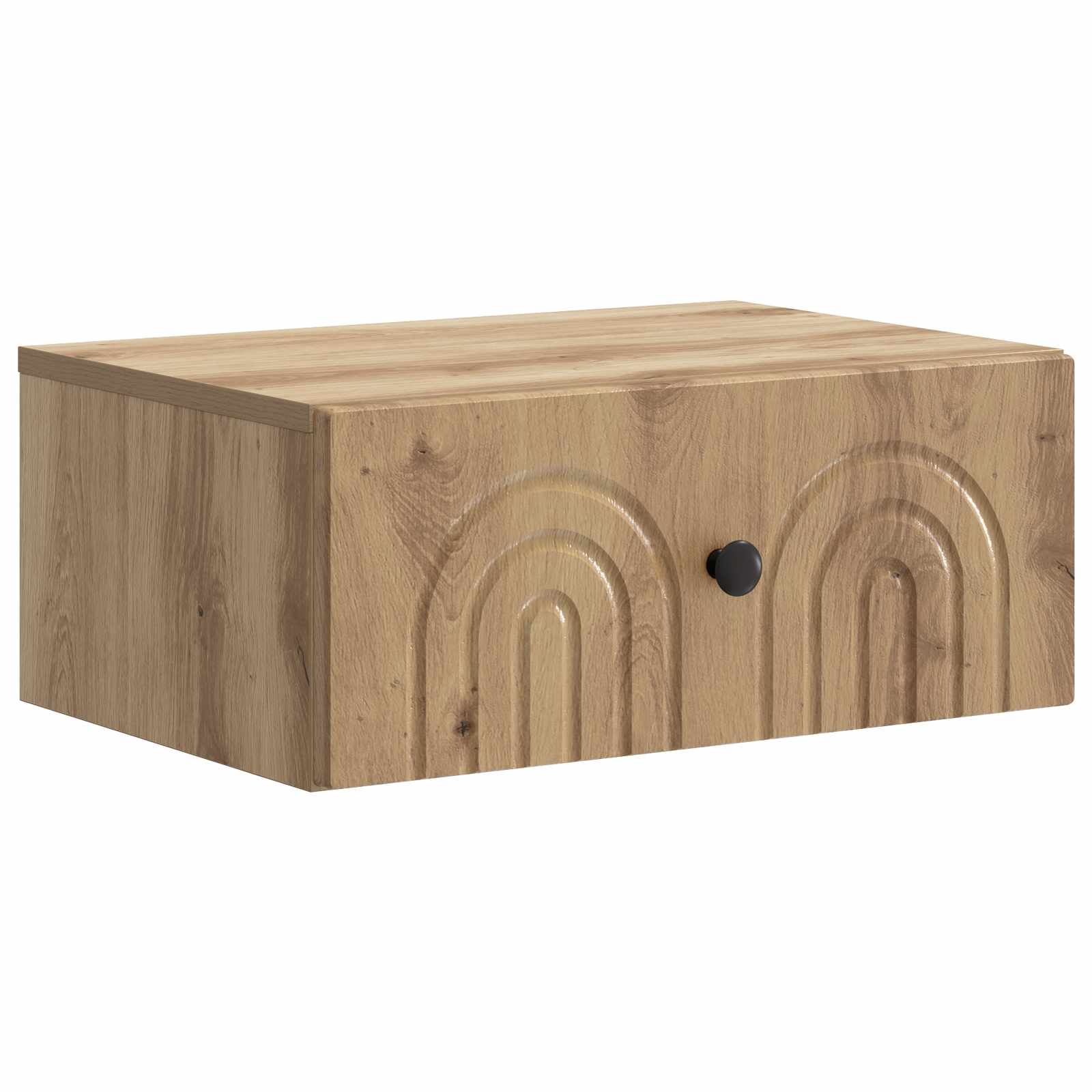 Τοίχου Κρεμαστό Κομοδίνο Artisan Δρυς 49 x 34,5 x 20 εκ. - Pakobazaar