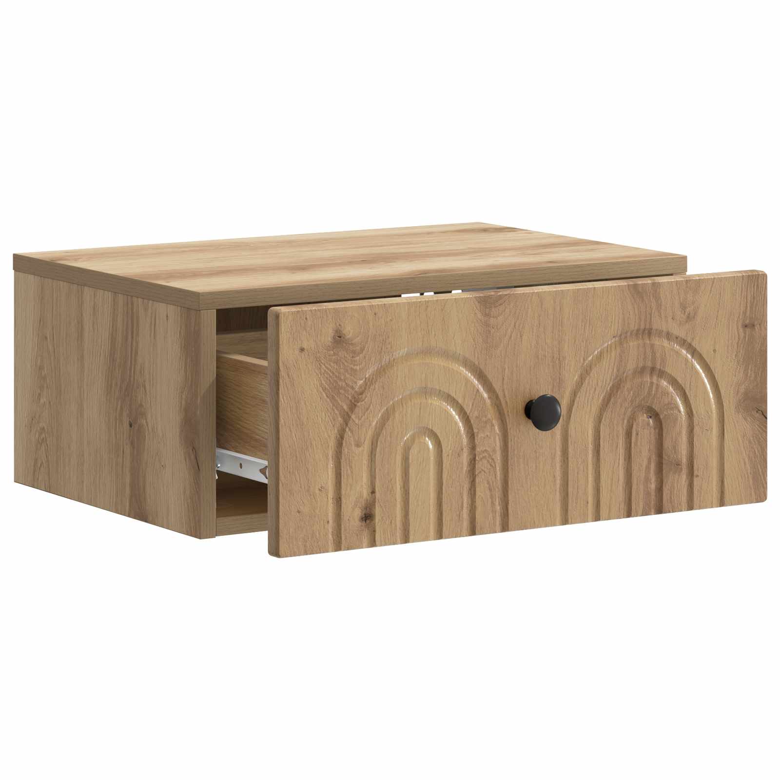 Τοίχου Κρεμαστό Κομοδίνο Artisan Δρυς 49 x 34,5 x 20 εκ. - Pakobazaar