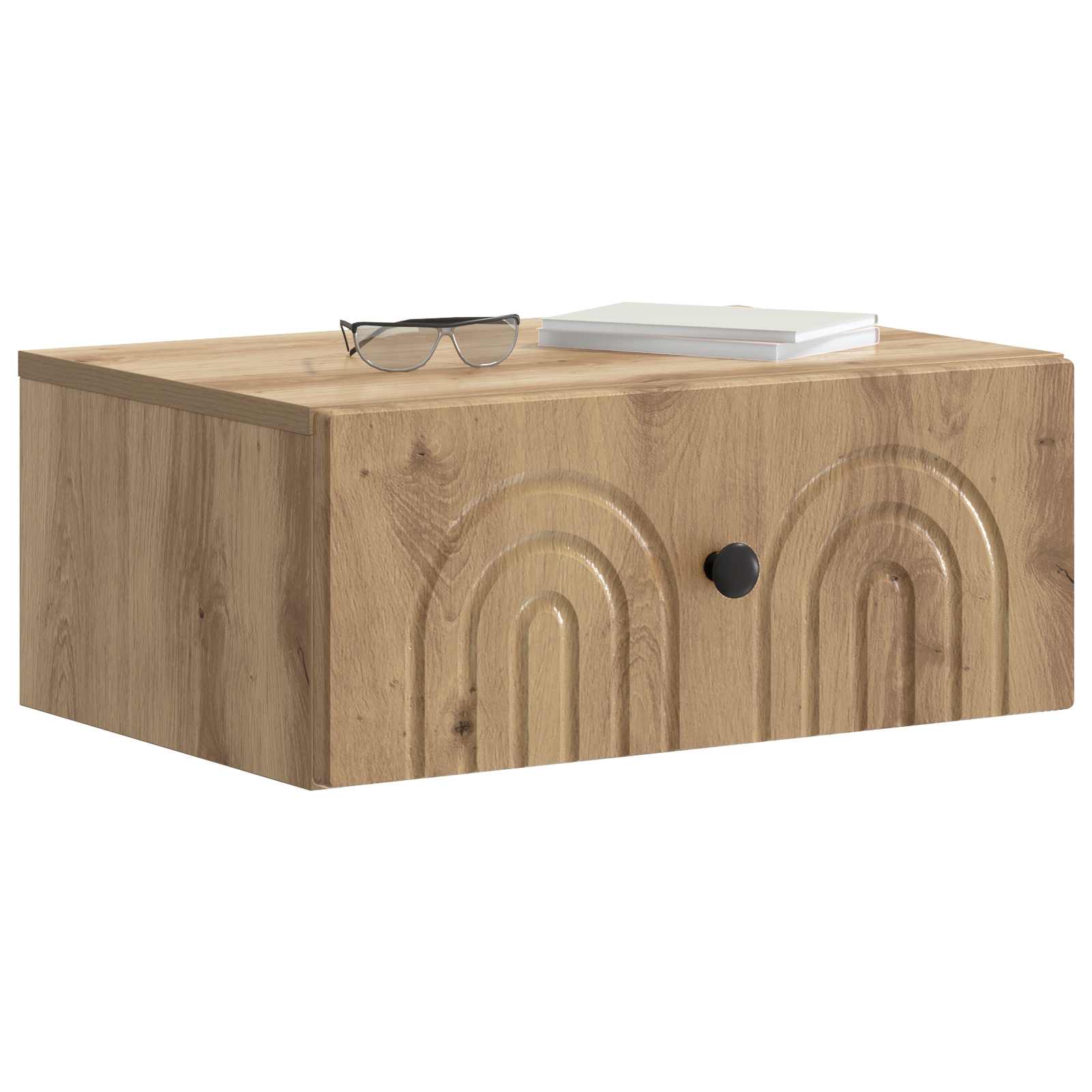 Τοίχου Κρεμαστό Κομοδίνο Artisan Δρυς 49 x 34,5 x 20 εκ. - Pakobazaar