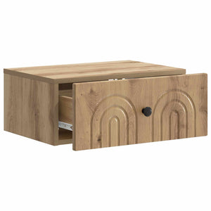 Τοίχου Κρεμαστό Κομοδίνο 2 pcs Artisan Δρυς 49 x 34,5 x 20 εκ. - Pakobazaar
