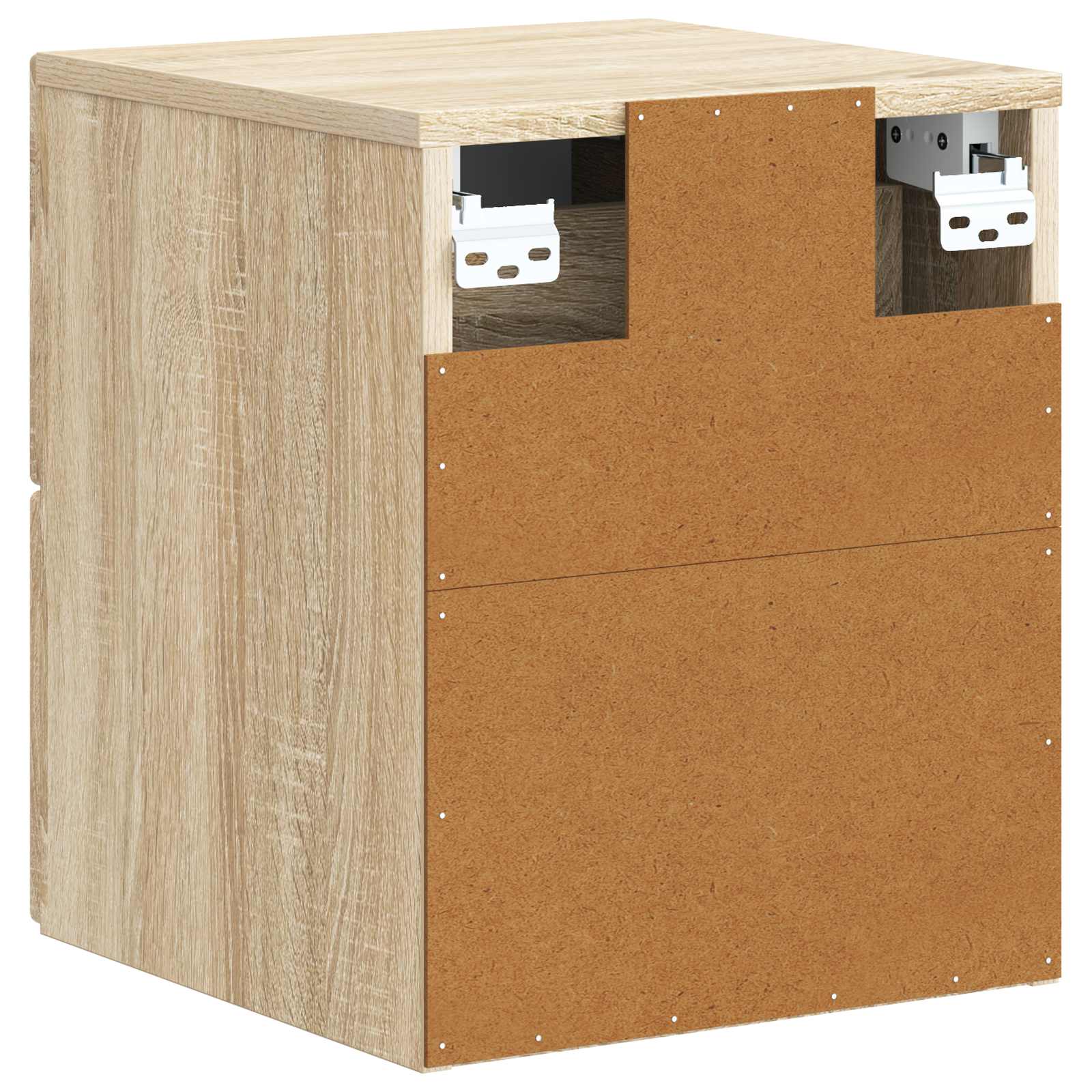 Τοίχου Κρεμαστό Κομοδίνο Sonoma Δρυς 33 x 34,5 x 40 εκ - Pakobazaar