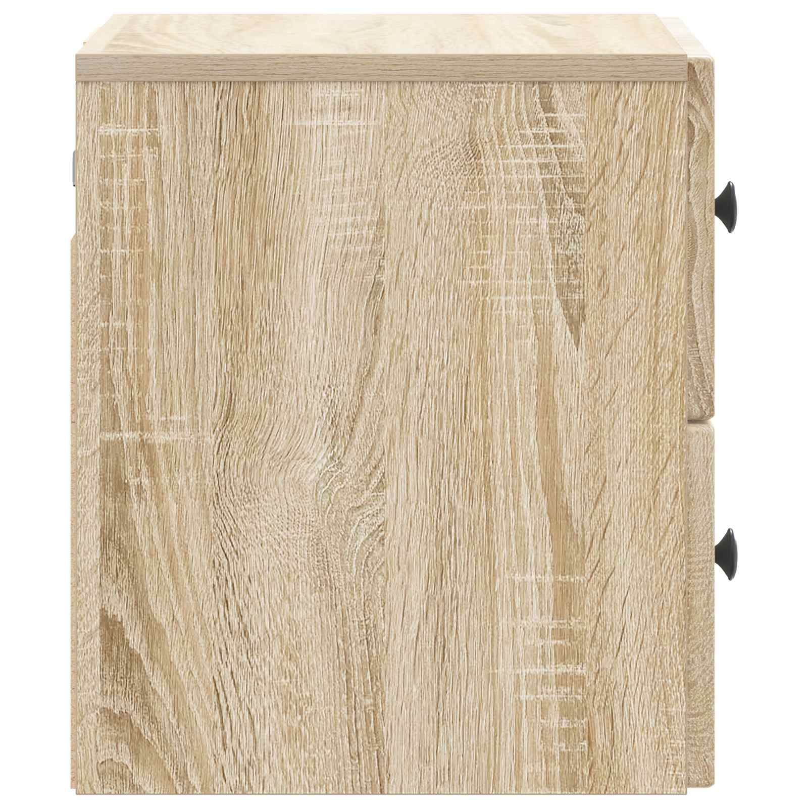 Τοίχου Κρεμαστό Κομοδίνο 2 pcs Sonoma Δρυς 33 x 34,5 x 40 εκ - Pakobazaar