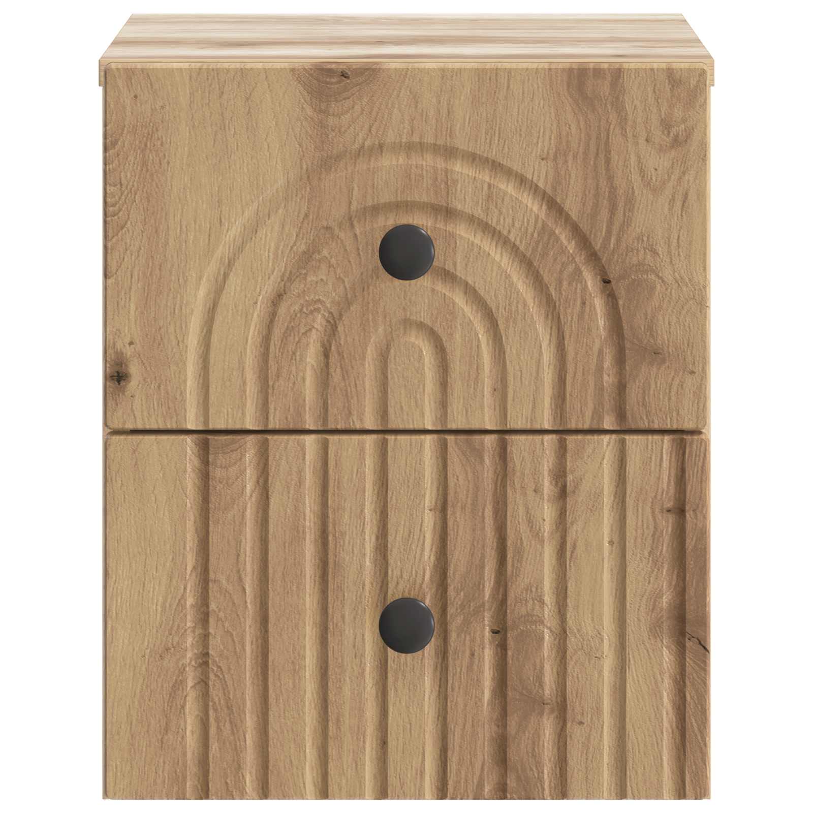 Τοίχου Κρεμαστό Κομοδίνο Artisan Δρυς 33 x 34,5 x 40 εκ - Pakobazaar