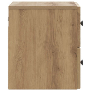 Τοίχου Κρεμαστό Κομοδίνο 2 pcs Artisan Δρυς 33 x 34,5 x 40 εκ - Pakobazaar