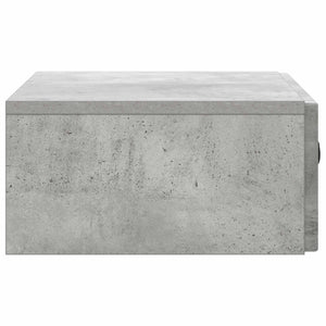 Τραπεζάκι Τοίχου Γκρι Σκυροδέματος 59 x 34,5 x 17 εκ. - Pakobazaar