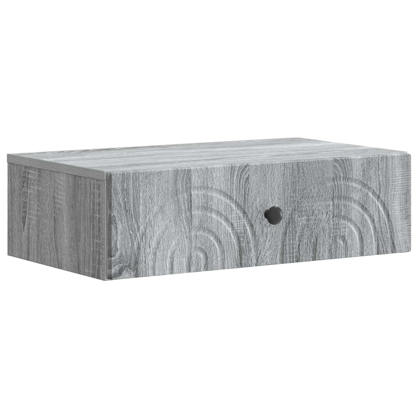 Τραπεζάκι Τοίχου Γκρι Sonoma 59 x 34,5 x 17 εκ. - Pakobazaar
