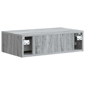 Τραπεζάκι Τοίχου Γκρι Sonoma 59 x 34,5 x 17 εκ. - Pakobazaar