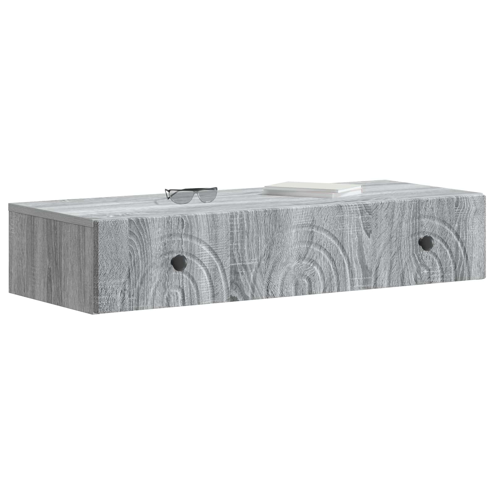 Τραπεζάκι Τοίχου Γκρι Sonoma 87,5 x 34,5 x 17 εκ. - Pakobazaar