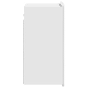 Τοίχου Ντουλάπα Γυαλιστερό Λευκό 59 x 31 x 64 εκ. - Pakobazaar