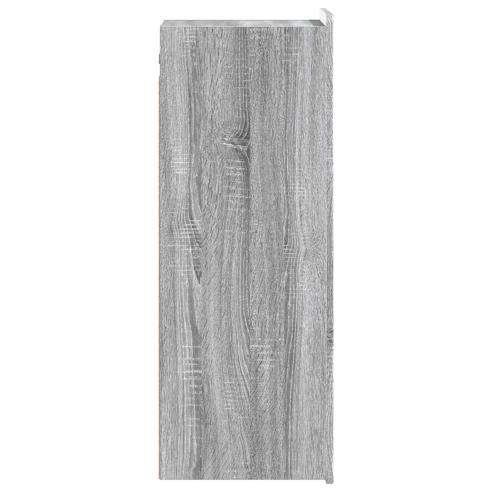 Τοίχου Ντουλάπα Γκρι Sonoma 33 x 34,5 x 94 εκ. - Pakobazaar
