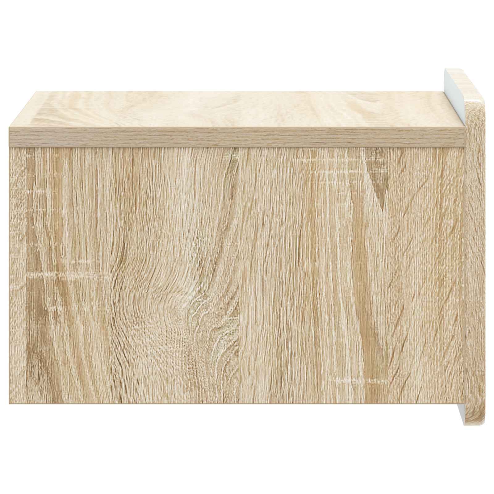 Τοίχου Κρεμαστό Κομοδίνο Sonoma Δρυς 33 x 34,5 x 24 εκ. - Pakobazaar
