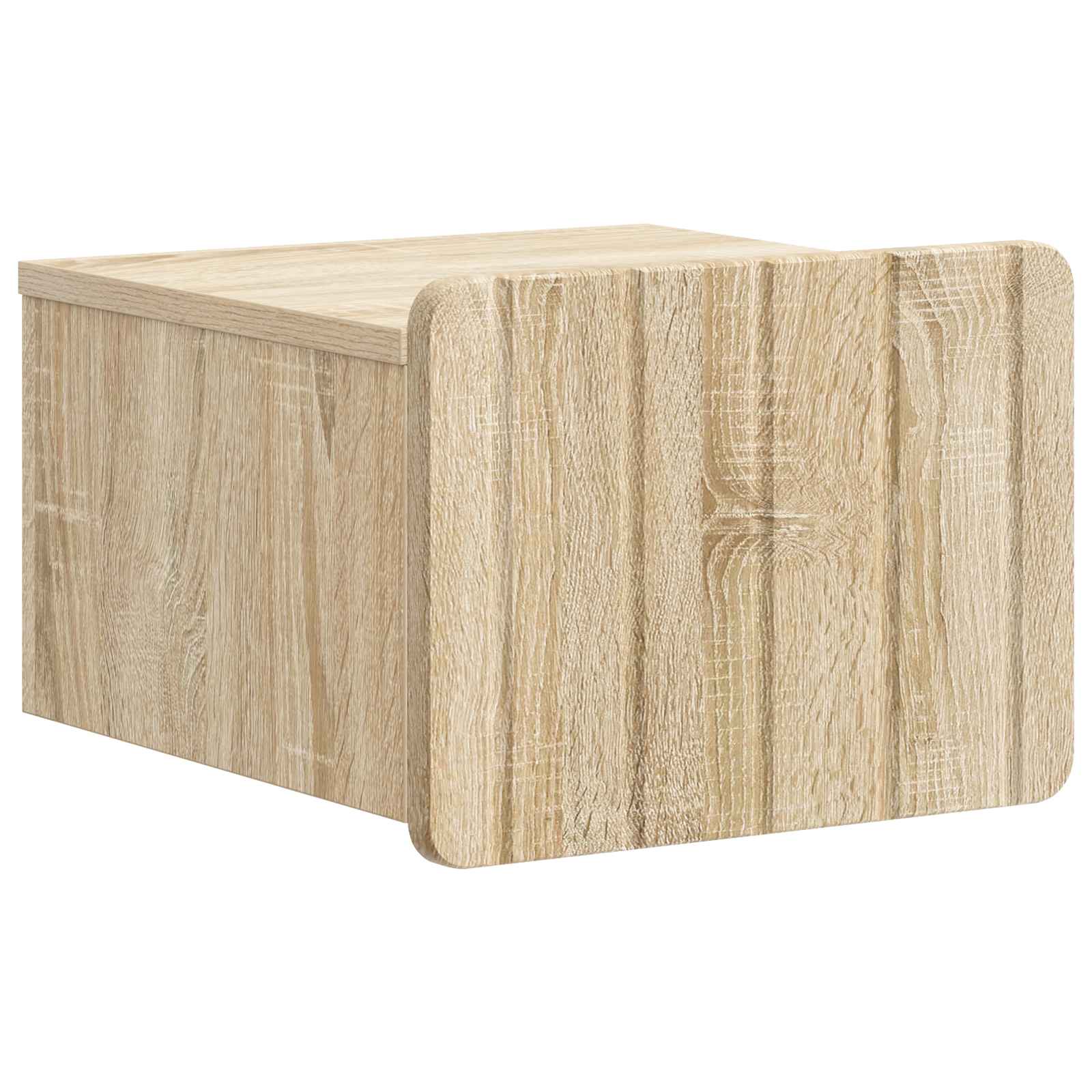 Τοίχου Κρεμαστό Κομοδίνο 2 pcs Sonoma Δρυς 33 x 34,5 x 24 εκ. - Pakobazaar