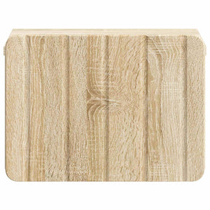 Τοίχου Κρεμαστό Κομοδίνο 2 pcs Sonoma Δρυς 33 x 34,5 x 24 εκ. - Pakobazaar