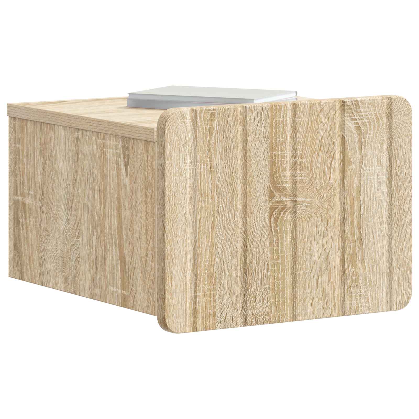 Τοίχου Κρεμαστό Κομοδίνο 2 pcs Sonoma Δρυς 33 x 34,5 x 24 εκ. - Pakobazaar