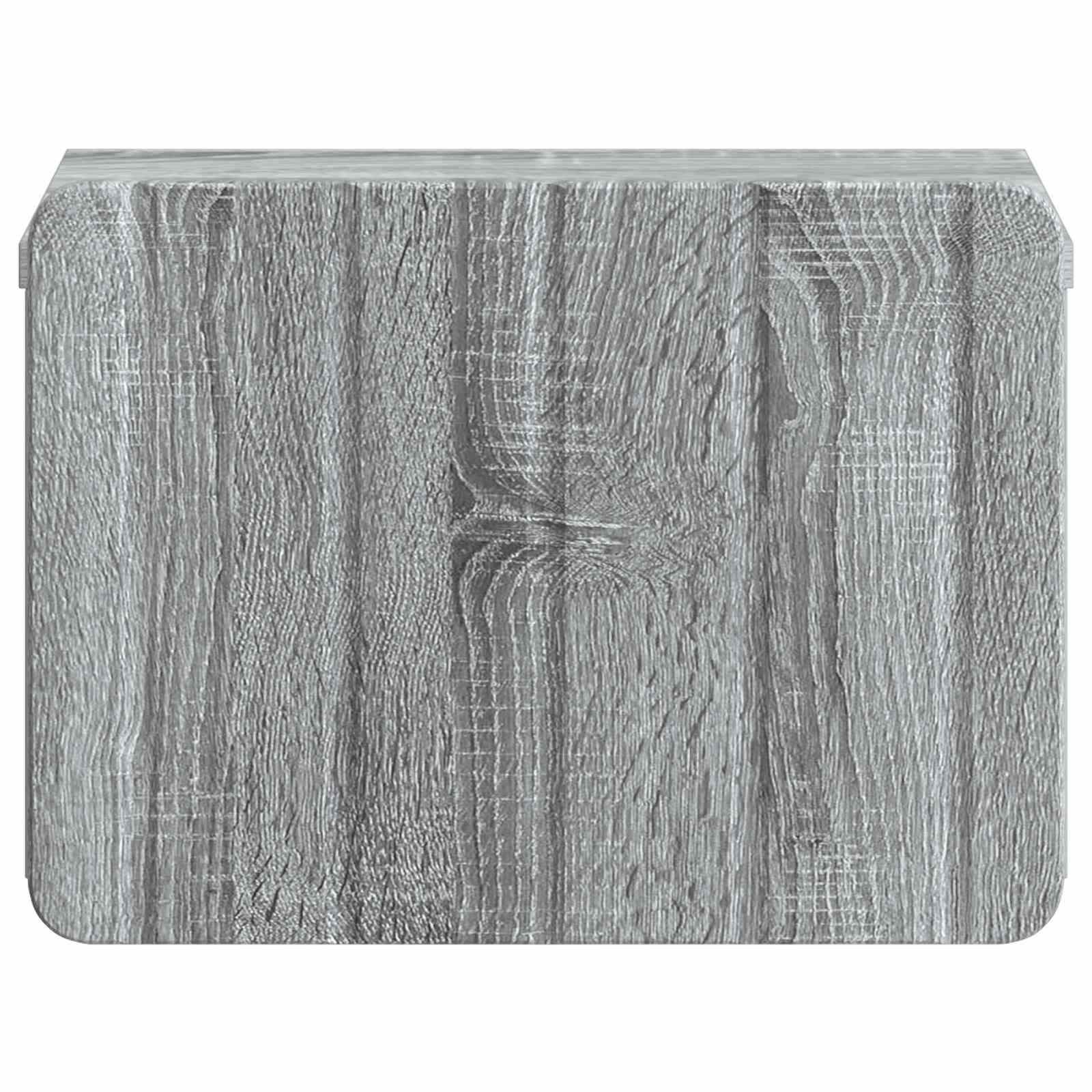 Τοίχου Κρεμαστό Κομοδίνο 2 pcs Γκρι Sonoma 33 x 34,5 x 24 εκ. - Pakobazaar