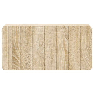 Τοίχου Κρεμαστό Κομοδίνο Sonoma Δρυς 49 x 34,5 x 24 εκ. - Pakobazaar