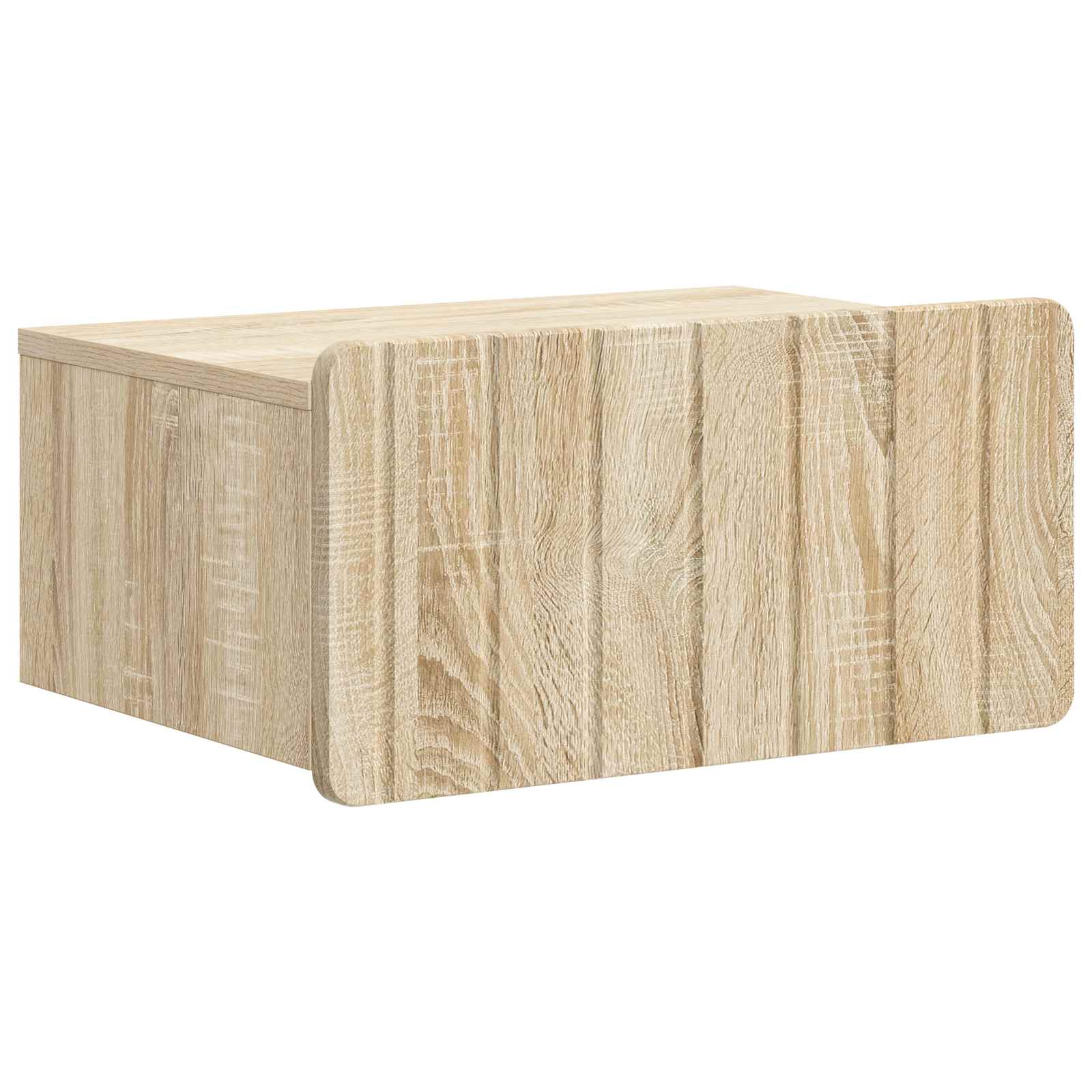 Τοίχου Κρεμαστό Κομοδίνο 2 pcs Sonoma Δρυς 49 x 34,5 x 24 εκ. - Pakobazaar