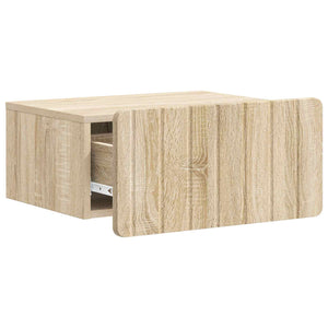 Τοίχου Κρεμαστό Κομοδίνο 2 pcs Sonoma Δρυς 49 x 34,5 x 24 εκ. - Pakobazaar