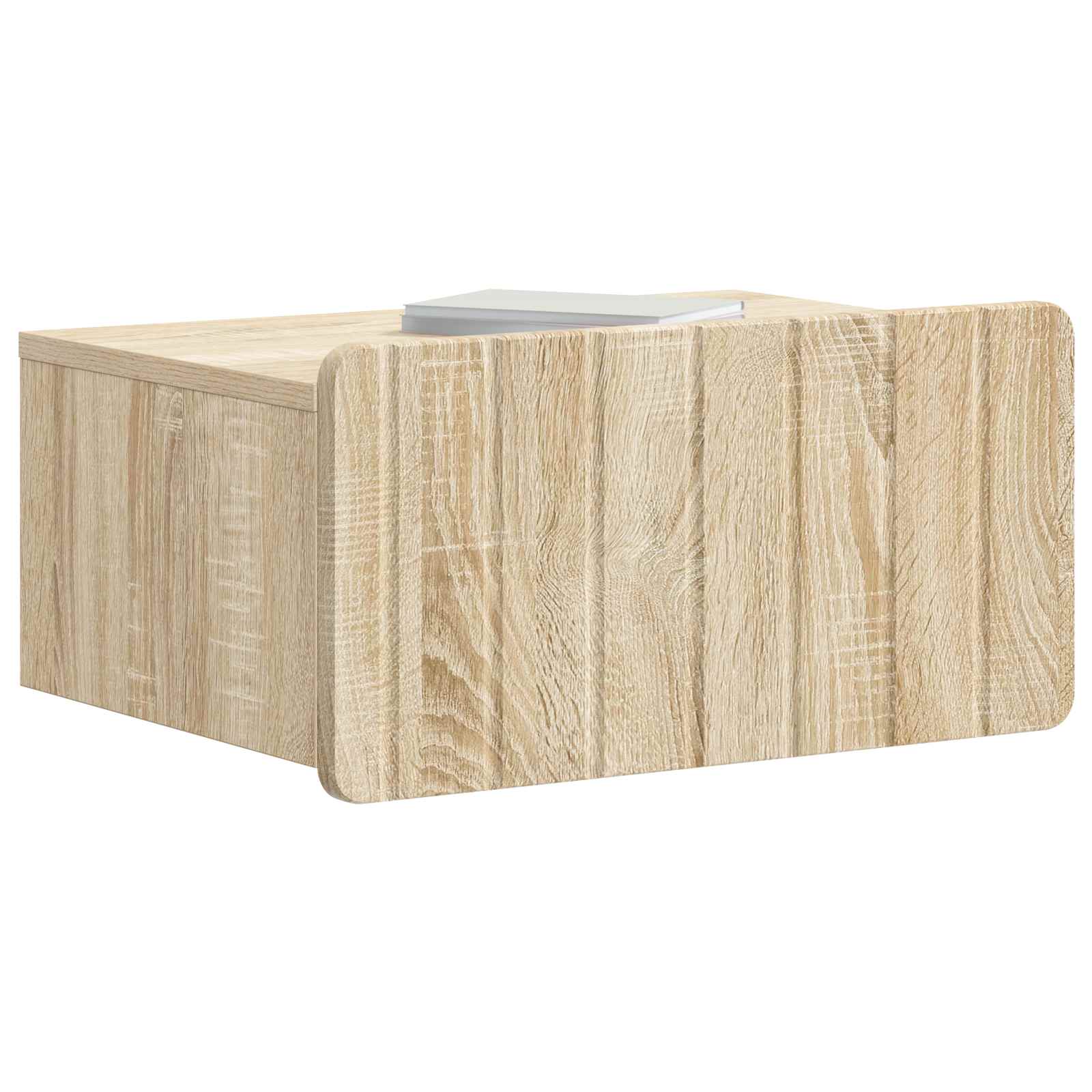 Τοίχου Κρεμαστό Κομοδίνο 2 pcs Sonoma Δρυς 49 x 34,5 x 24 εκ. - Pakobazaar