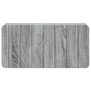 Τοίχου Κρεμαστό Κομοδίνο Γκρι Sonoma 49 x 34,5 x 24 εκ. - Pakobazaar