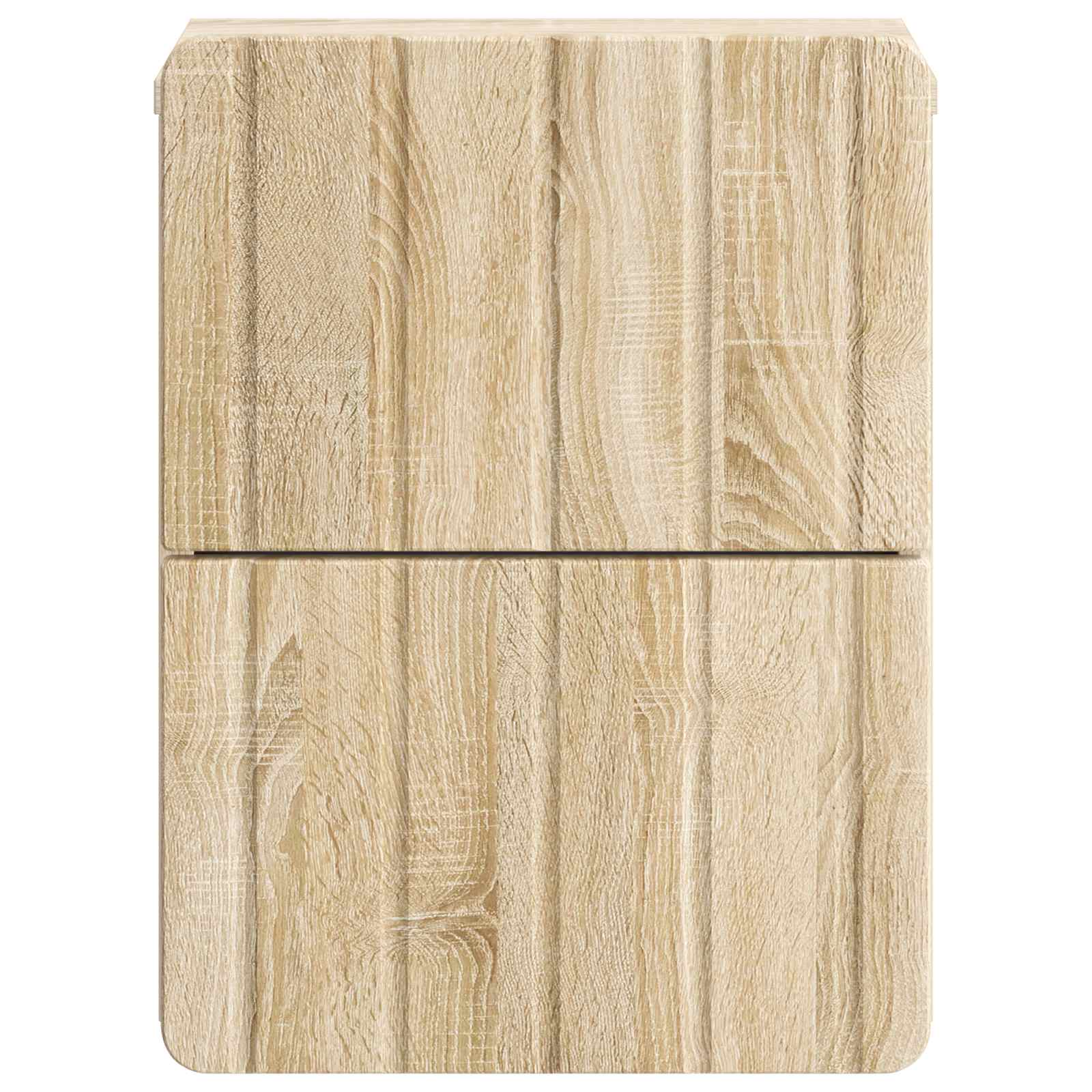 Τοίχου Κρεμαστό Κομοδίνο Sonoma Δρυς 33 x 34,5 x 43 εκ. - Pakobazaar