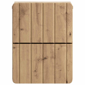 Τοίχου Κρεμαστό Κομοδίνο 2 pcs Artisan Δρυς 33 x 34,5 x 43 εκ. - Pakobazaar
