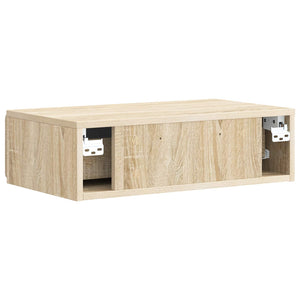 Τραπεζάκι Τοίχου Sonoma Δρυς 59 x 34,5 x 17 εκ. - Pakobazaar