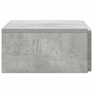 Τραπεζάκι Τοίχου Γκρι Σκυροδέματος 59 x 34,5 x 17 εκ. - Pakobazaar