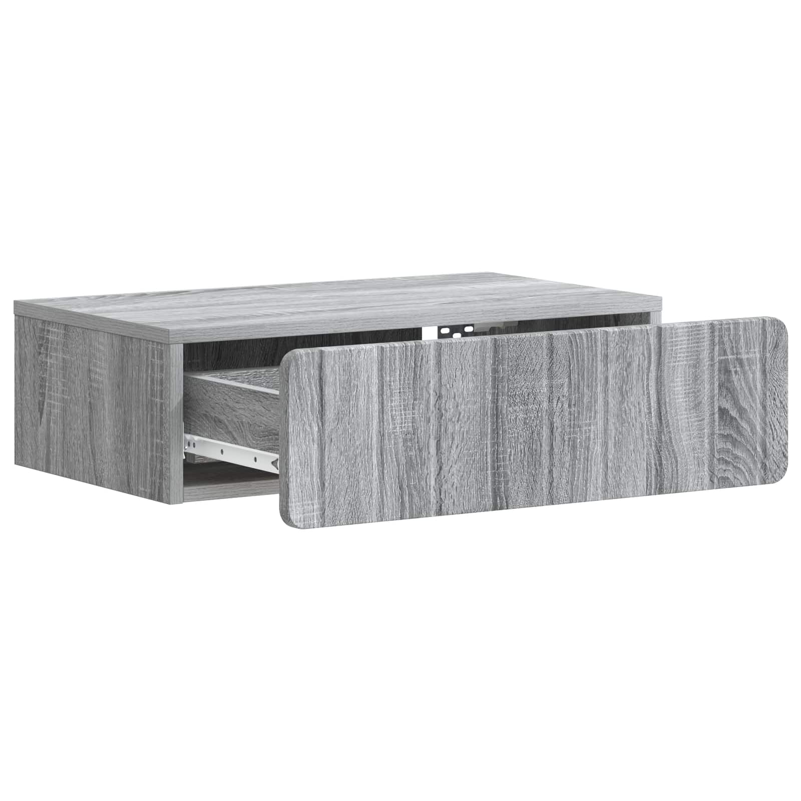 Τραπεζάκι Τοίχου Γκρι Sonoma 59 x 34,5 x 17 εκ. - Pakobazaar