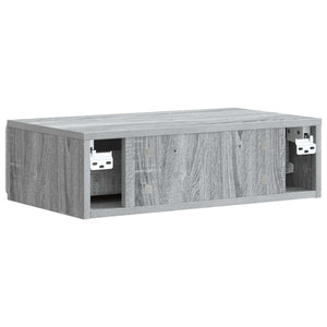 Τραπεζάκι Τοίχου Γκρι Sonoma 59 x 34,5 x 17 εκ. - Pakobazaar