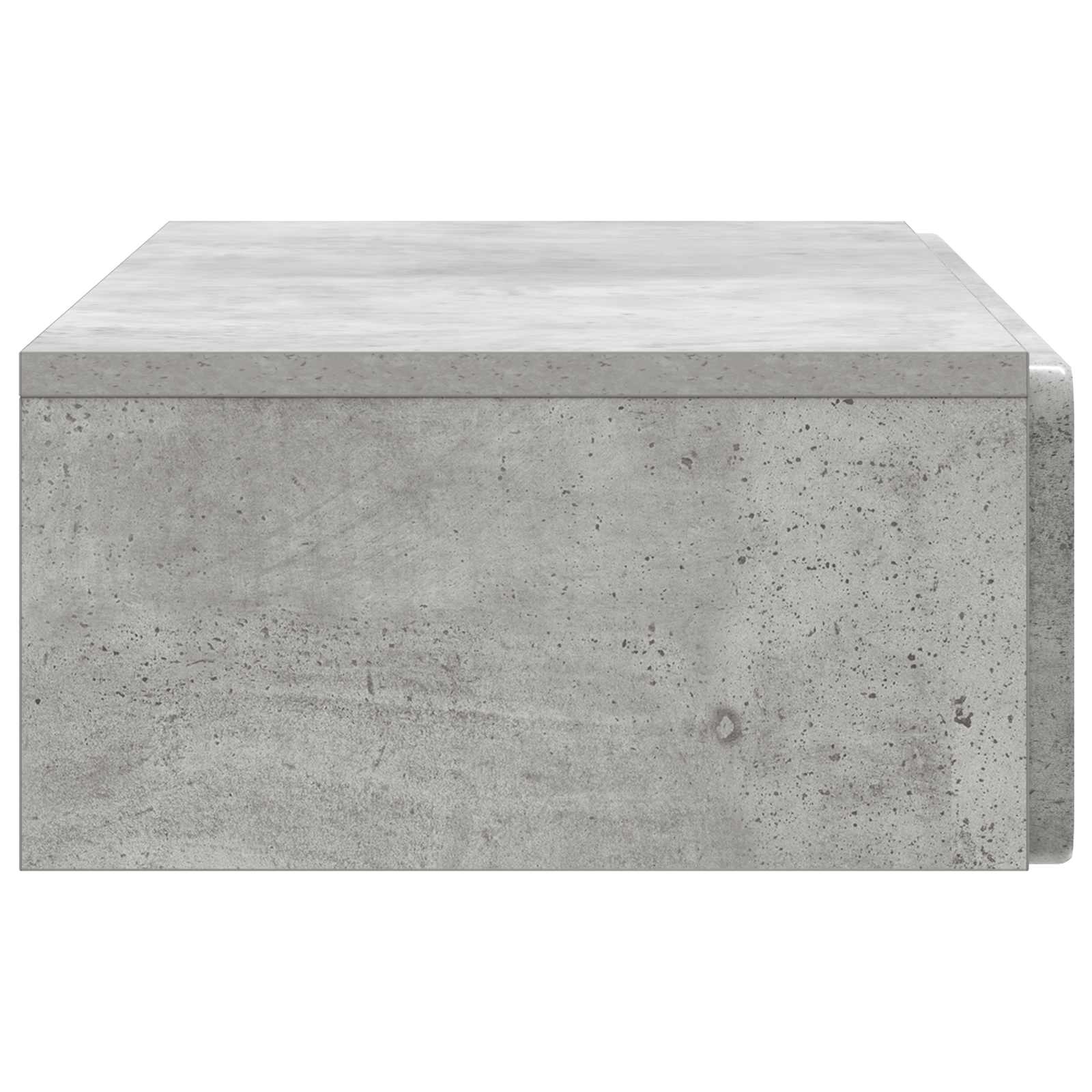 Τραπεζάκι Τοίχου Γκρι Σκυροδέματος 87,5 x 34,5 x 17 εκ. - Pakobazaar