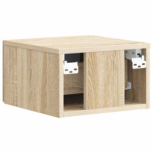 Τοίχου Κρεμαστό Κομοδίνο Sonoma Δρυς 33 x 34,5 x 20 εκ - Pakobazaar