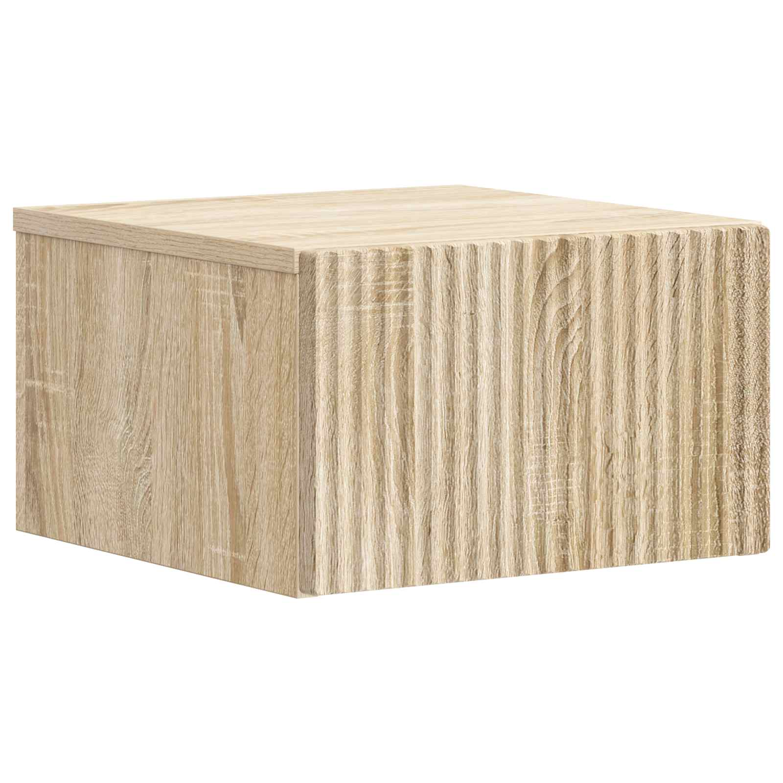 Τοίχου Κρεμαστό Κομοδίνο 2 pcs Sonoma Δρυς 33 x 34,5 x 20 εκ - Pakobazaar