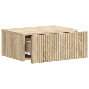 Τοίχου Κρεμαστό Κομοδίνο 2 pcs Sonoma Δρυς 49 x 34,5 x 20 εκ. - Pakobazaar