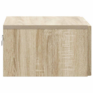 Τοίχου Κρεμαστό Κομοδίνο 2 pcs Sonoma Δρυς 49 x 34,5 x 20 εκ. - Pakobazaar