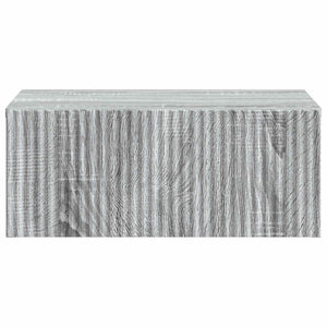 Τοίχου Κρεμαστό Κομοδίνο 2 pcs Γκρι Sonoma 49 x 34,5 x 20 εκ. - Pakobazaar
