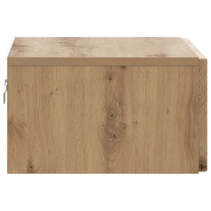 Τοίχου Κρεμαστό Κομοδίνο 2 τεμ. Artisan Δρυς 49 x 34,5 x 20 εκ. - Pakobazaar