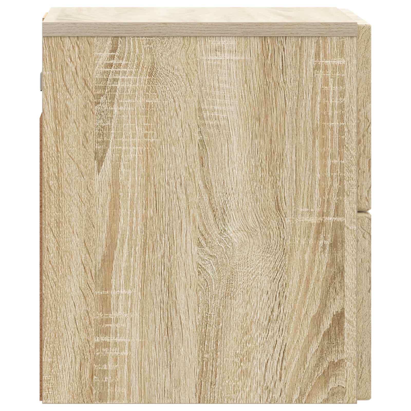 Τοίχου Κρεμαστό Κομοδίνο 2 pcs Sonoma Δρυς 33 x 34,5 x 40 εκ - Pakobazaar
