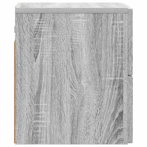 Τοίχου Κρεμαστό Κομοδίνο Γκρι Sonoma 33 x 34,5 x 40 εκ - Pakobazaar