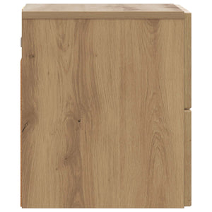 Τοίχου Κρεμαστό Κομοδίνο 2 pcs Artisan Δρυς 33 x 34,5 x 40 εκ - Pakobazaar