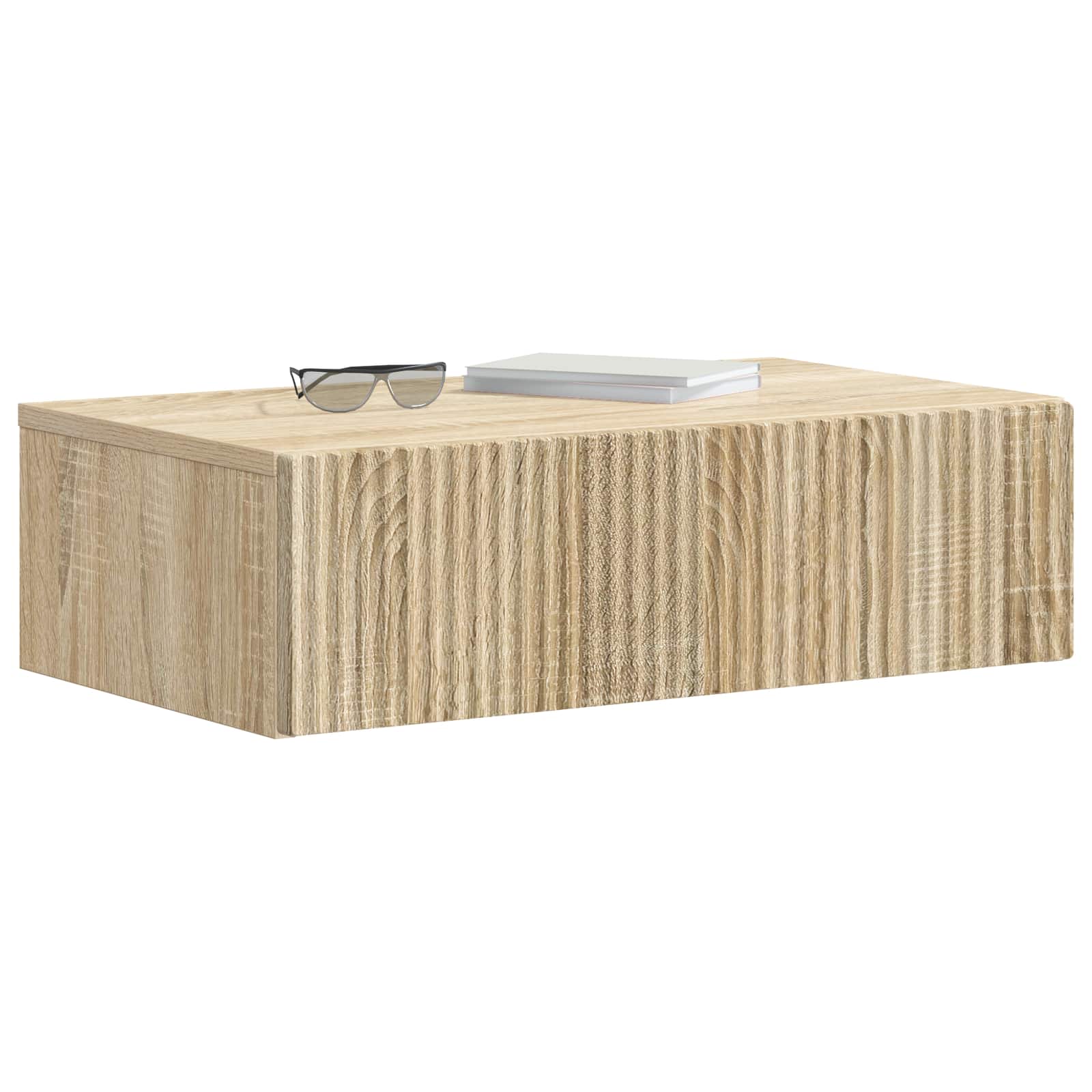 Τραπεζάκι Τοίχου Sonoma Δρυς 59 x 34,5 x 17 εκ. - Pakobazaar