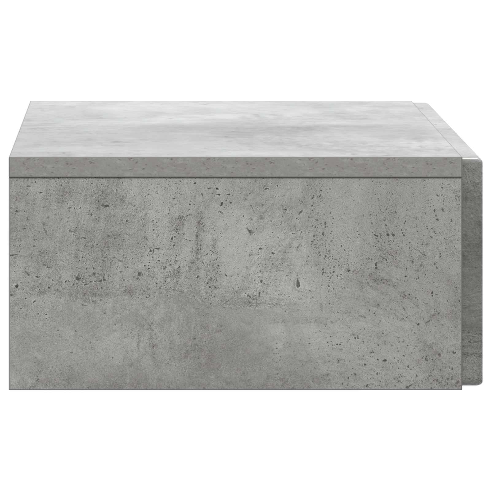 Τραπεζάκι Τοίχου Γκρι Σκυροδέματος 59 x 34,5 x 17 εκ. - Pakobazaar